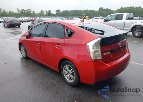 2011 Toyota Prius Three из США, поврежденный, VIN JTDKN3DU3B0310199